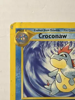 Croconaw 31/111 Neo Genesis Non-Holo Uncommon WOTC Pokemon Card SEE DESCRIPTION - Image 3