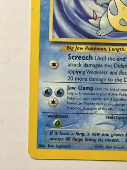 Croconaw 31/111 Neo Genesis Non-Holo Uncommon WOTC Pokemon Card SEE DESCRIPTION - Image 5