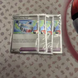 Hop's Choice Band Holo Pokemon Prize Pack Series 7 Promo Card NM play Set - Image 1