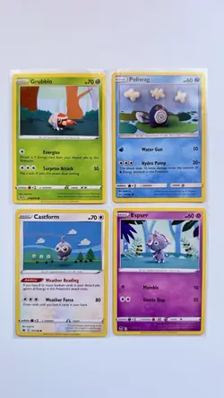 Pokemon TCG - Asako Ito - Crochet Style Art Cards - Set Of 4x - NM to LP - Image 1