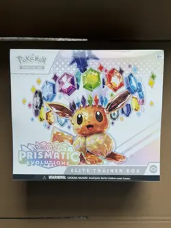 Pokemon TCG Prismatic Evolutions Elite Trainer Box ETB - Factory Sealed - Image 1