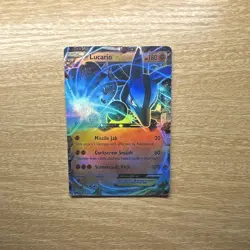 Pokemon TCG Lucario EX & M Lucario EX 2-Card Lot Holo Furious Fists 54/111 2014 - Image 4