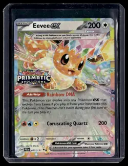 Pokemon - Eevee ex - 75/151 - SV: Prismatic Evolutions - Image 1