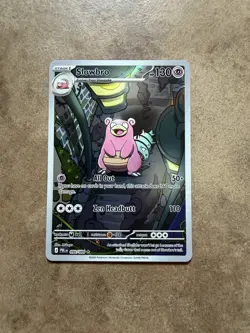 Pokemon TCG Slowbro 090/084 Illustration Rare ME5: Pitch Black English M/NM - Image 1