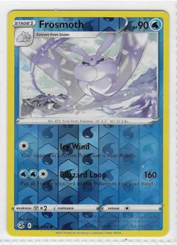 Frosmoth 085/264 Uncommon Fusion Strike Pokemon Reverse Holo Near Mint - Image 1
