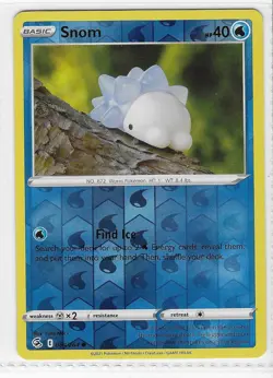Snom 084/264 Common Fusion Strike Pokemon Reverse Holo Near Mint - Image 1