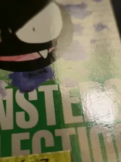Bandai Pokemon Carddass Set 1 Part 2 Gastly (Green Version) LP front/NM back - Image 5