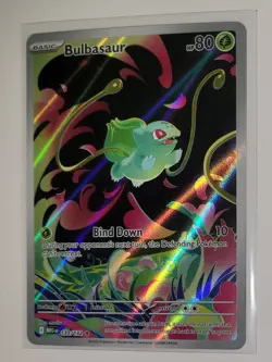 Bulbasaur 133/132 Illustration Rare IR Pokemon Mega Evolution Near Mint - Image 1