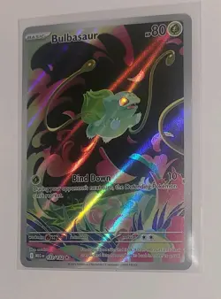 Bulbasaur 133/132 Illustration Rare IR Pokemon Mega Evolution Near Mint - Image 2