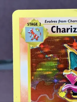 Pokemon TCG Shadowless Charizard 4/102 Base Set Holo Rare VTG WOTC 1999 HP - Image 2