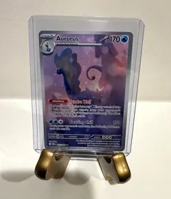 Pokemon Aurorus 092/088 Holo Rare English mint Perfect Order - Image 1