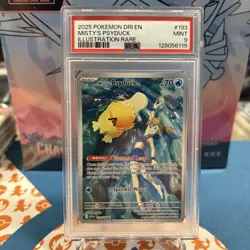 Misty's Psyduck 193/182 Illustration Rare Pokemon TCG: Destined Rivals PSA 9 🔥 - Image 1