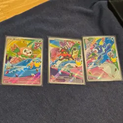 Pokemon 2026 First Partner Illustration Collection Series 1 Promo Set (9 Cards) - Image 5