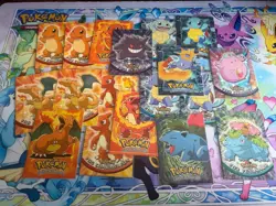 VINTAGE POKEMON TOPPS 50+ Card used lot Charmander Charizard, Holos! - Image 1