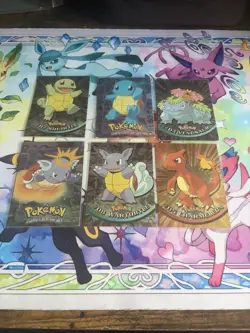 VINTAGE POKEMON TOPPS 50+ Card used lot Charmander Charizard, Holos! - Image 2