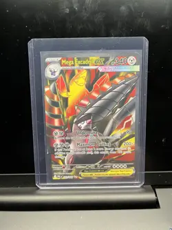 Mega Excadrill Ex 103/84 Ultra Rare Holo Card - Pokemon Pitch Black Near Mint - Image 1