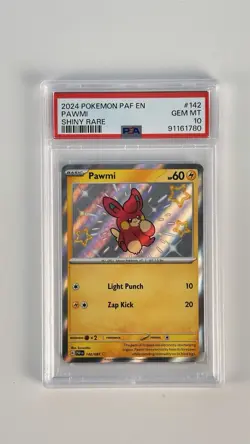 Pawmi 142/091 - Paldean Fates - Graded Pokemon Card PSA 10 - Image 1