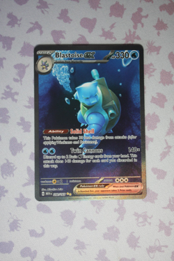 Blastoise EX 200/165 Pokemon TCG SV 151 Special Illustration Rare SIR - Image 1