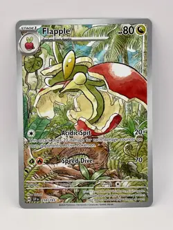Flapple 210/191 Illustration Rare Surging Sparks Pokemon TCG NM - Image 1
