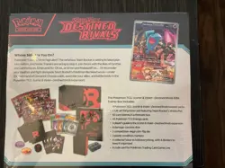 Pokemon TCG Destined Rivals Elite Trainer Box SEALED/NEW ETB - Image 2