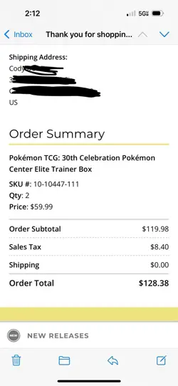 2x Pokemon Center ETB 30th Anniversary Celebration Sealed - PRESALE Ship 9/16 - Image 2
