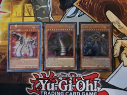 YUGIOH DIVINE SERPENT GEH + DIABOUND KERNEL + ZUSHIN THE SLEEPING GIANT ULTRA NM - Image 1