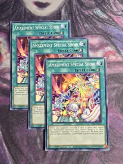 Yugioh! 3x Amazement Special Show LIOV-EN057 Common 1st ed NM - Image 1