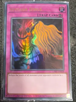 Yugioh Stygian Dirge LART-EN058 Ultra Rare Lost Art Promo SEALED - Image 1