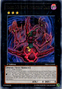 Number C43: High Manipulator of Chaos PRIO-EN048 Yu-Gi-Oh! TCG 1st Edition LP - Image 1