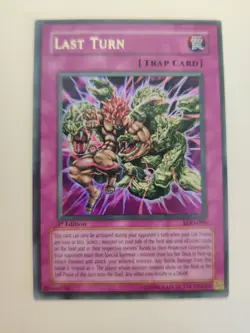 Yugioh! Last Turn LOD-099 Ultra Rare 1st Ed LP - Image 2