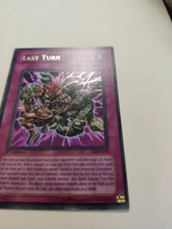 Yugioh! Last Turn LOD-099 Ultra Rare 1st Ed LP - Image 4