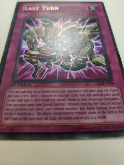 Yugioh! Last Turn LOD-099 Ultra Rare 1st Ed LP - Image 5