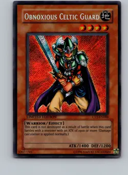 Obnoxious Celtic Guard 2004 Collectors Tin #CT1-EN006 LP/NM - Image 1