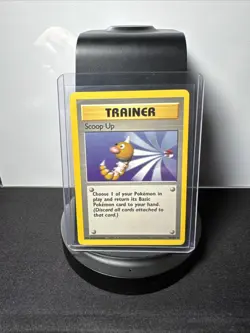 Scoop Up Pokemon TCG Base Set Trainer Card 78/102 Unlimited Rare LP - Image 1
