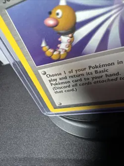 Scoop Up Pokemon TCG Base Set Trainer Card 78/102 Unlimited Rare LP - Image 4