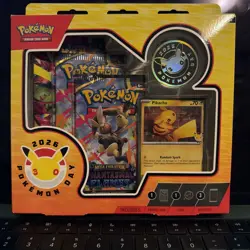 Pokemon TCG: Pokemon Day 2026 30th Anniversary Collection Box Pikachu Promo - Image 1