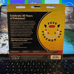 Pokemon TCG: Pokemon Day 2026 30th Anniversary Collection Box Pikachu Promo - Image 3