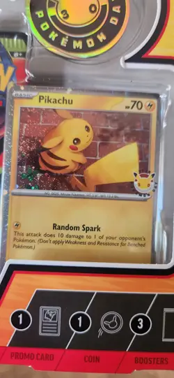Pokemon TCG: Pokemon Day 2026 30th Anniversary Collection Box Pikachu With Swirl - Image 2