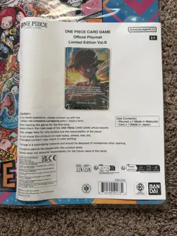 One Piece Card Game Official Playmat Limited Edition Vol.5 PROMO ENGLISH IN-HAND - Image 2