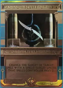 Divert FOIL Masterpiece Series: Amonkhet Invocations NM CARD (513865) ABUGames - Image 1