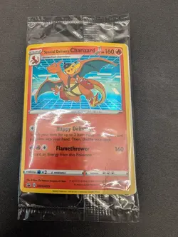 Special Delivery Charizard SWSH075 - SWSH Promo Cards (SWSD) - Damaged - Sealed - Image 1