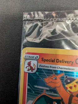 Special Delivery Charizard SWSH075 - SWSH Promo Cards (SWSD) - Damaged - Sealed - Image 3