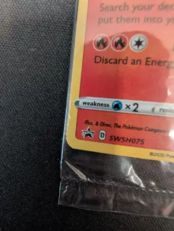 Special Delivery Charizard SWSH075 - SWSH Promo Cards (SWSD) - Damaged - Sealed - Image 5