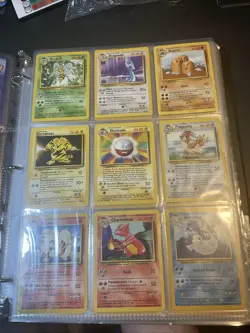 BASE complete set 1999 Wizards vintage Pokemon cards TCG. Nm-Mp - Image 5