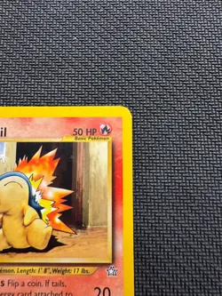 Pokemon Card - Cyndaquil Neo Genesis 57/111 Common 1st Edition - Image 4