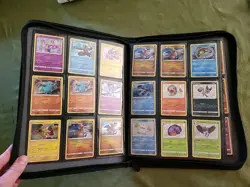 Pokemon 227 Holo Rare English Pokemon TCG Trading Cards Collection With Binder - Image 3