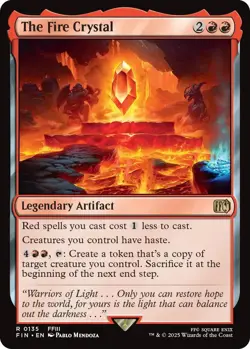 MTG The Fire Crystal - 135 / English / Near Mint - Image 1