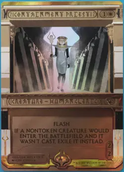 Containment Priest FOIL Masterpiece Series: Amonkhet Invocations NM (514670) - Image 1