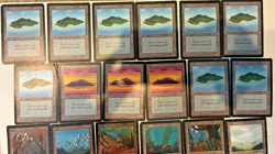 1993 Magic the Gathering Mtg - Basic Land Lot - Beta - 20x - Image 2