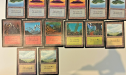 1993 Magic the Gathering Mtg - Basic Land Lot - Beta - 20x - Image 3